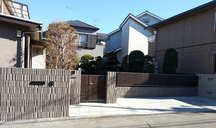 駐車場・ブロック塀工事